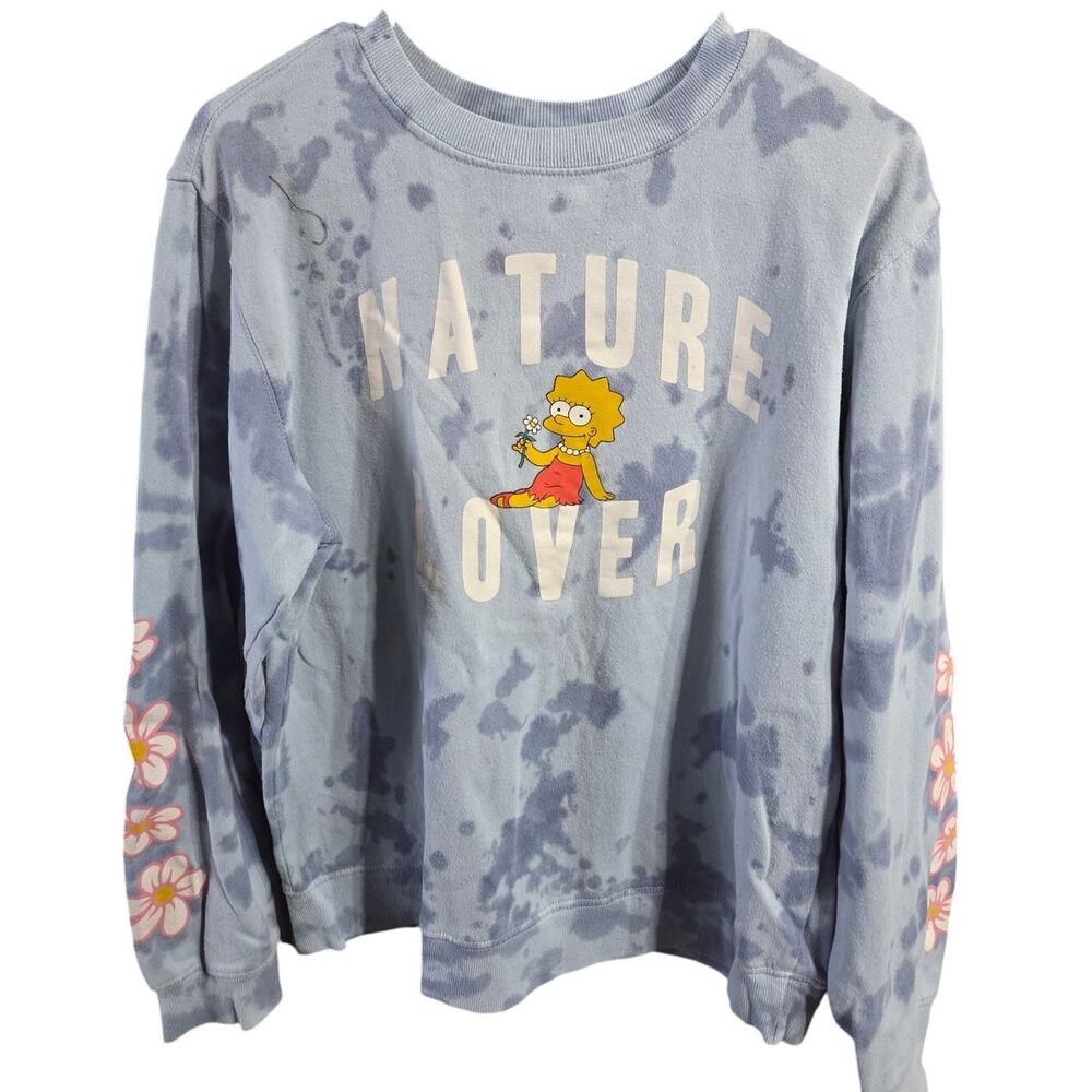 Lisa Simpson "Nature Lover" Sweatshirt - The Simpsons - M